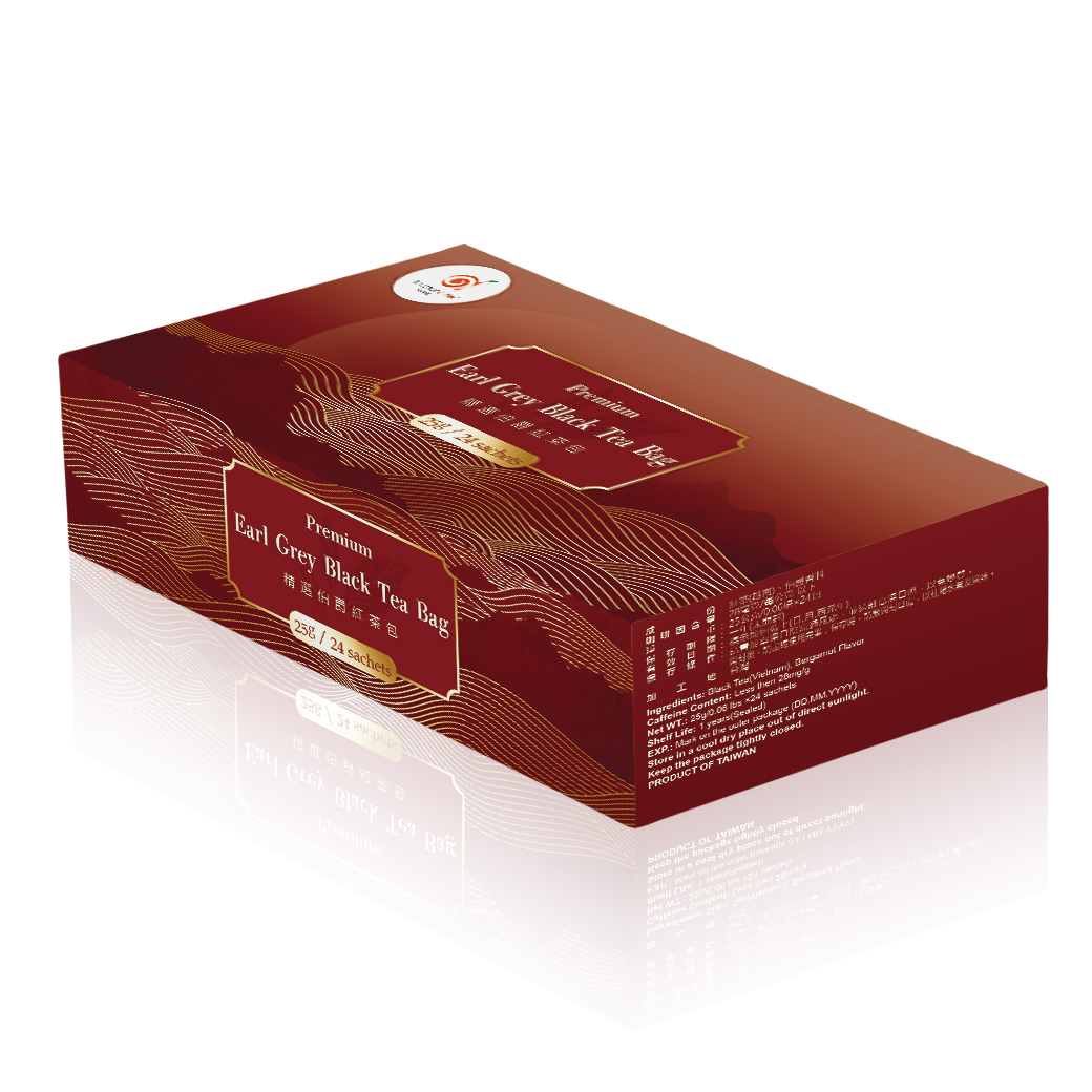 Premium Earl Grey Black Tea Bag Package Premium Earl Grey Black Tea Bag Package